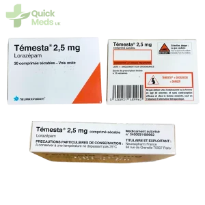 Temesta (Lorazepam) 2.5mg