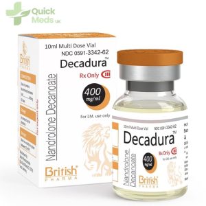 Decadura 400 by British Pharma vial and box